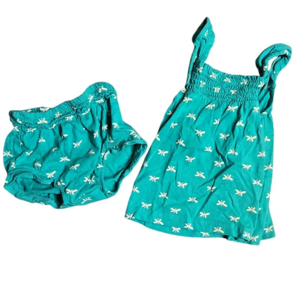 Carter's Two Piece Toddler Dress and Diaper Cover 18 months - Picture 1 of 6